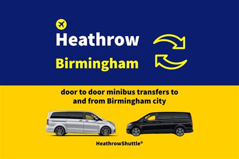 birmingham to heathrow airport transfer.